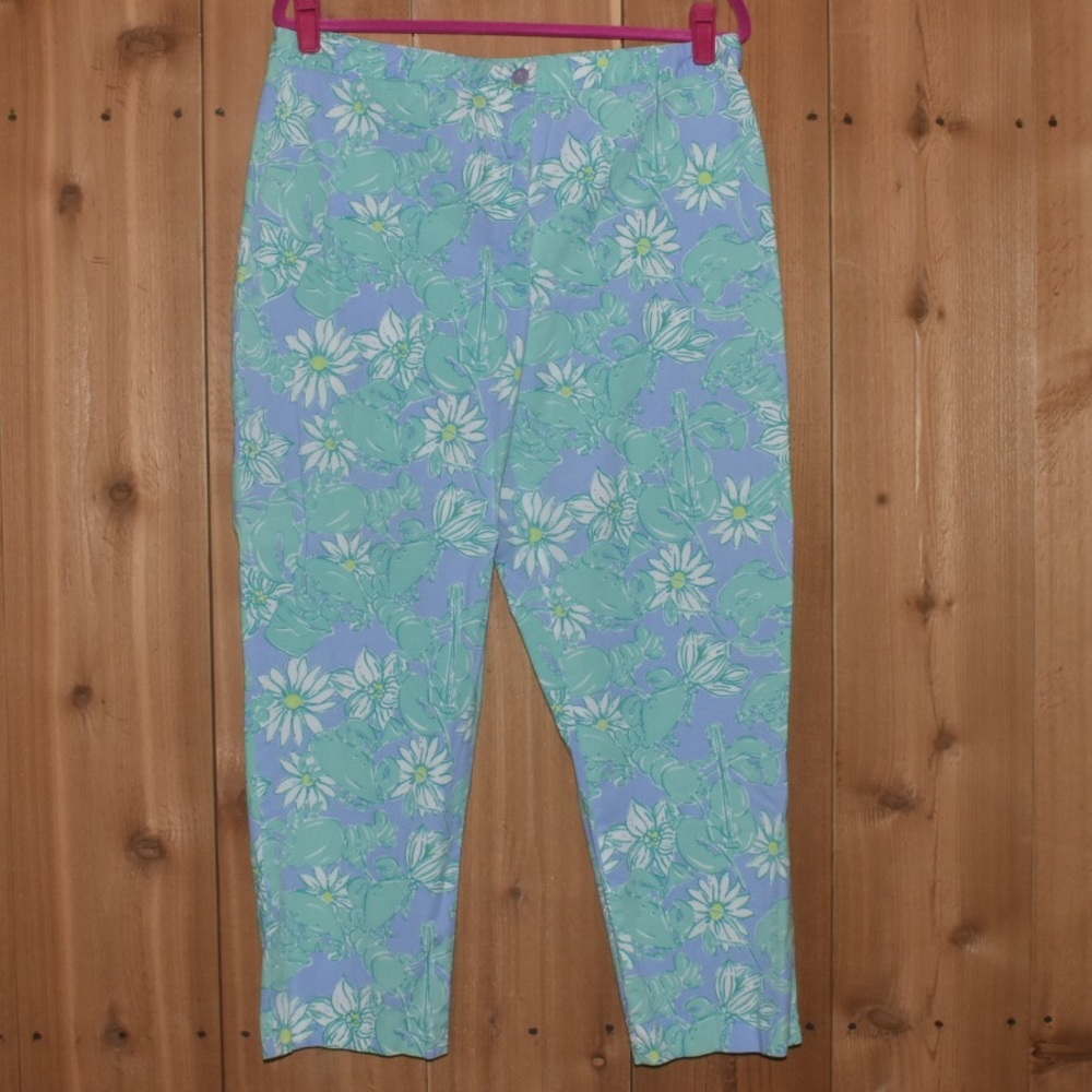 Lilly Pulitzer Rockin Lobster Capri Pants